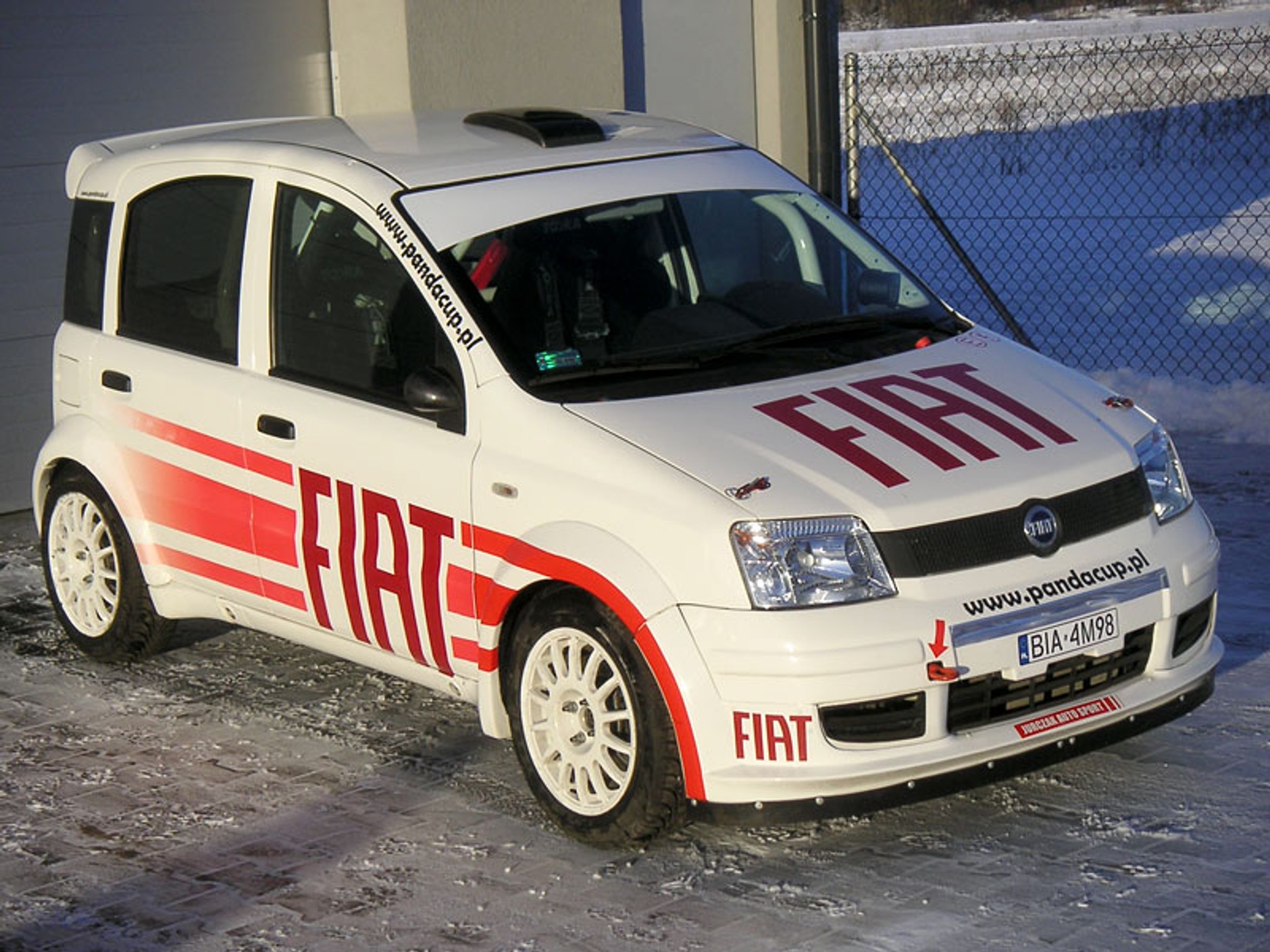 Fiat PandaCup 2008: debiut w Rajdzie Elmot, nagrodą samochód