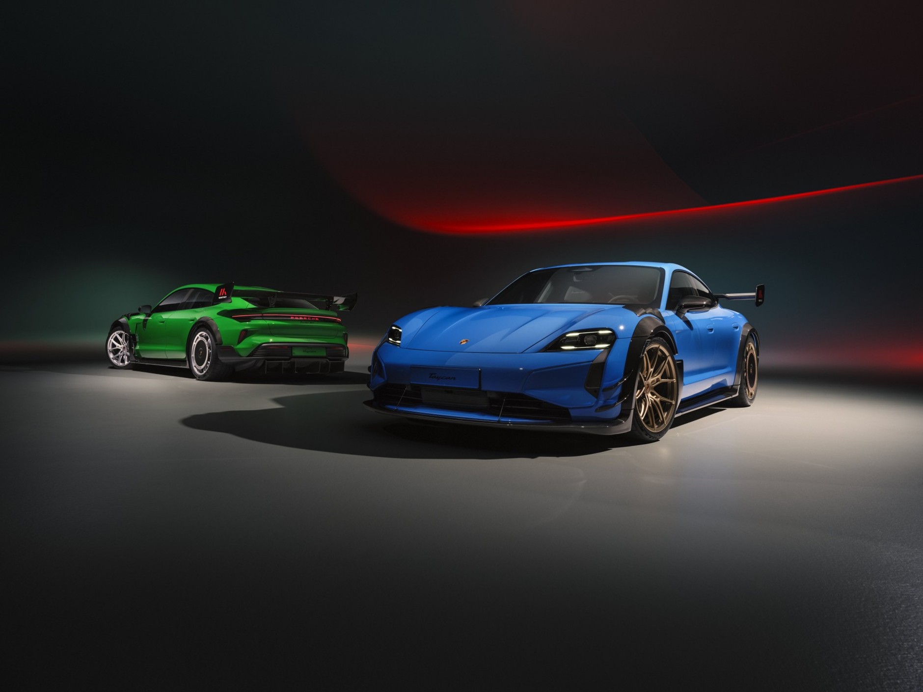Porsche Taycan Turbo GT z zestawem Manthey Kit (2027)