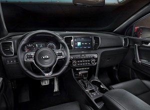 Nowa Kia Sportage - nowe zdjęcia wnętrza