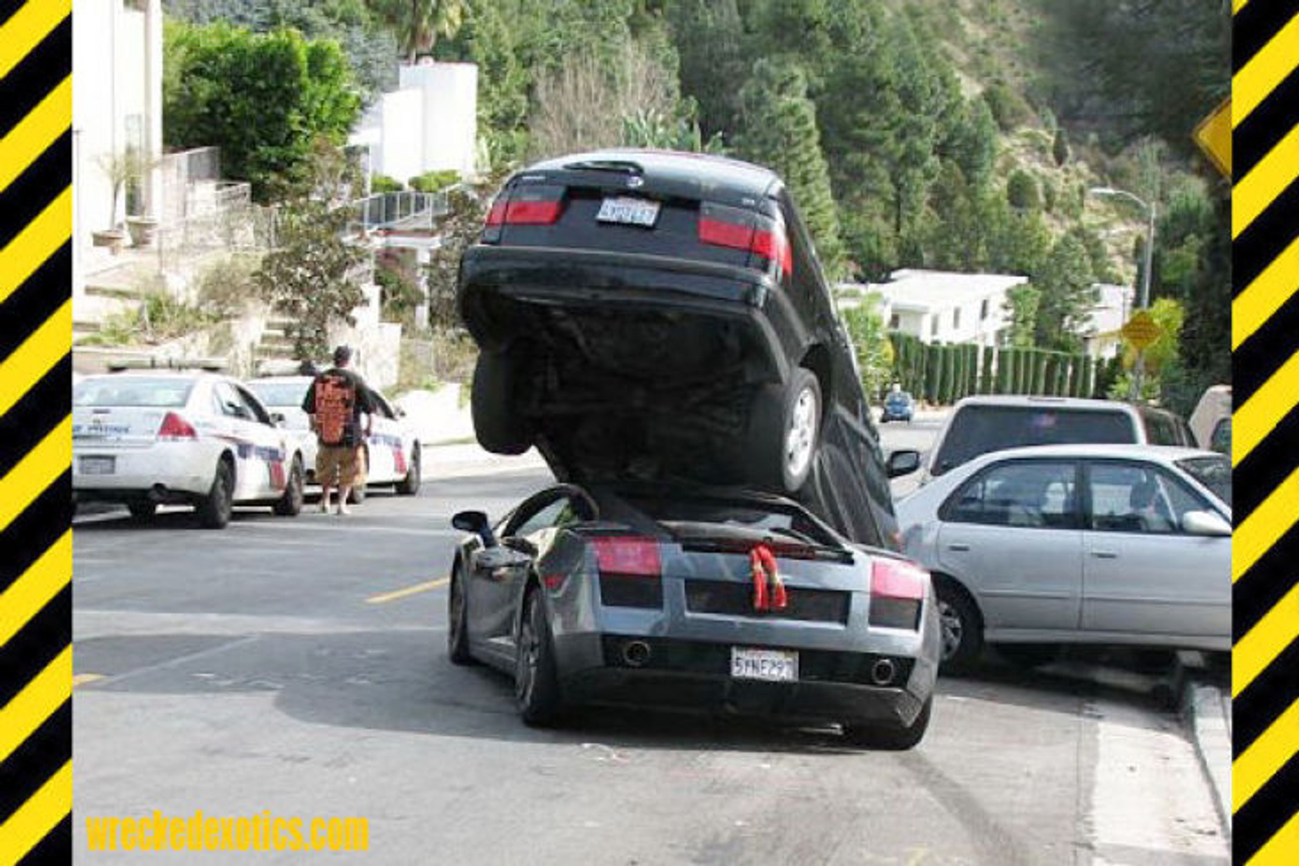 Wypadki supersamochodów