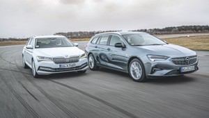 Skoda Superb Combi 1.5 TSI kontra Opel Insignia Sports Tourer 2.0 Turbo – bazowe benzyny i wielkie kufry