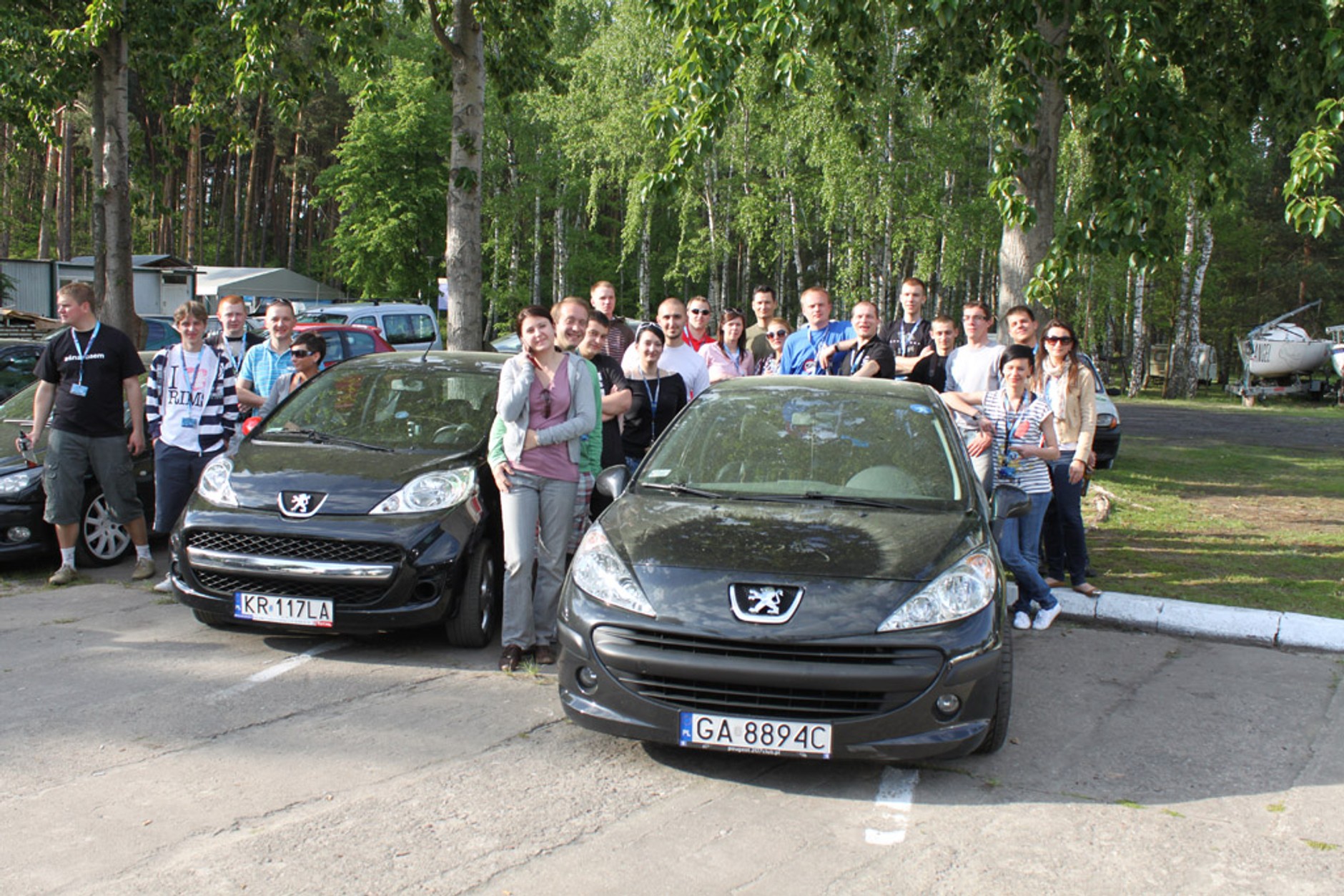 Zlot 206club.net: 50 Peugeotów w jednym miejscu