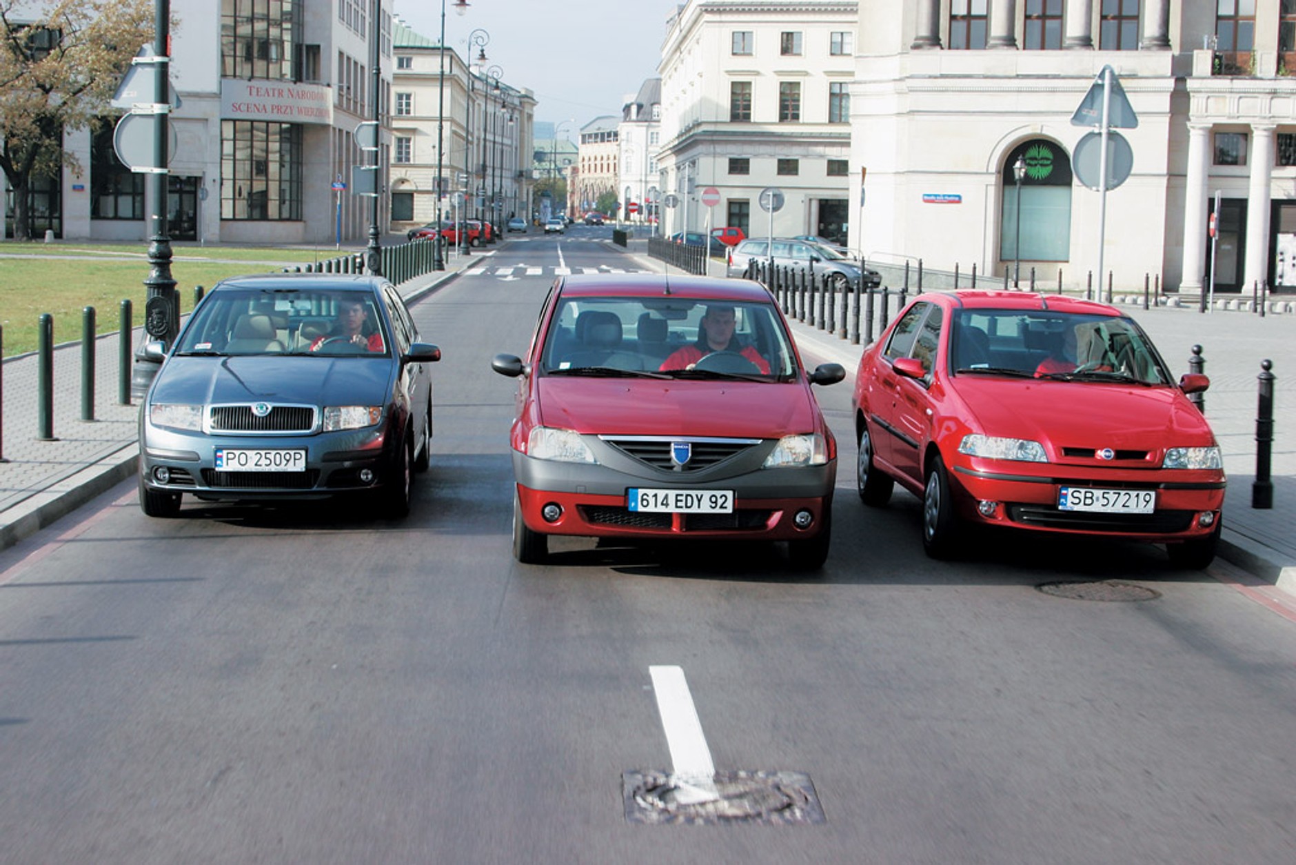Dacia Logan kontra Fiat Albea i Skoda Fabia: sedany dla tych co liczą każdy grosz