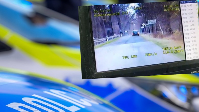 Za pomocą wideorejestratorów policjanci wykrywają dużo drastycznych przekroczeń prędkości