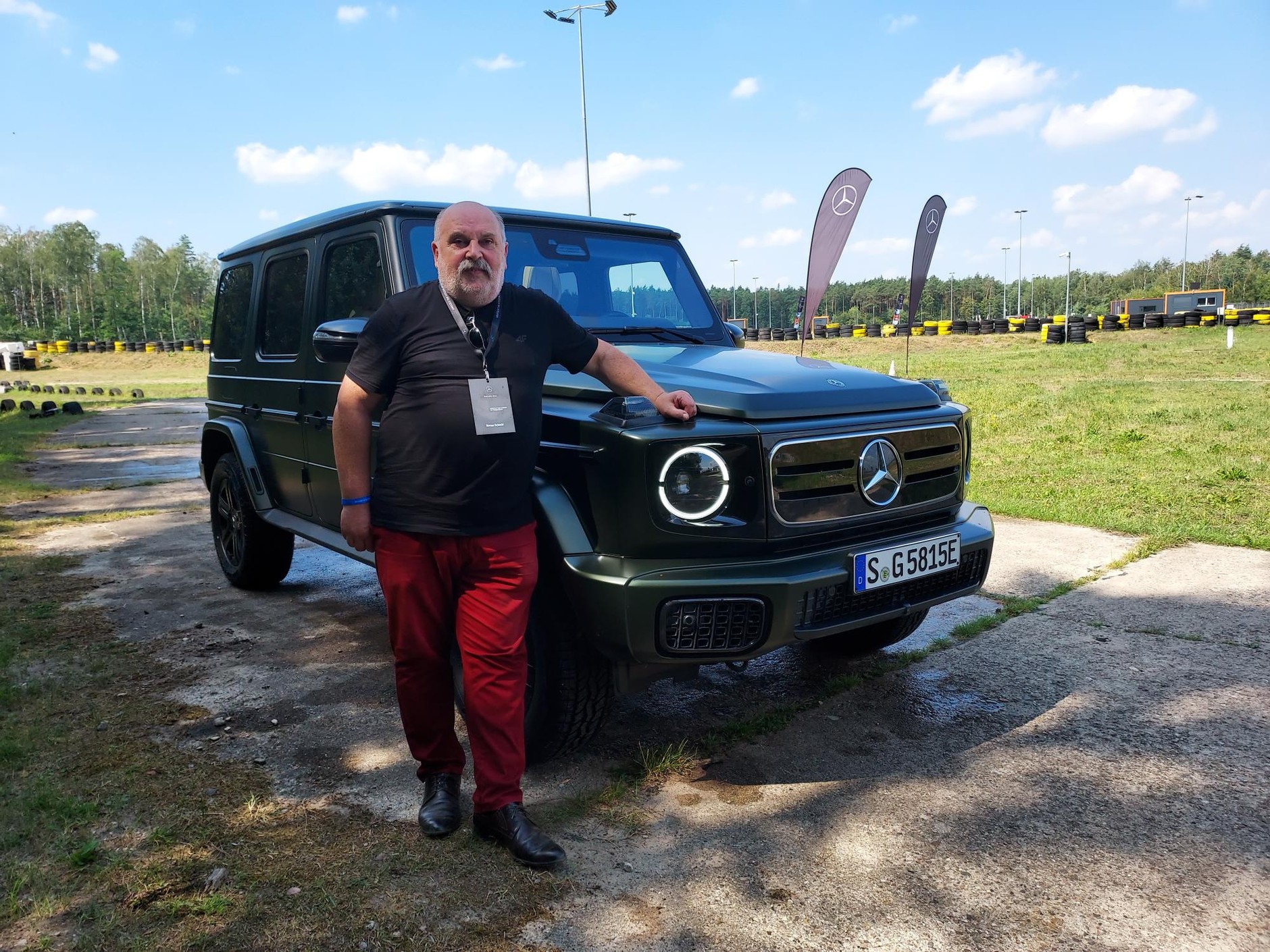 Mercedes klasy G elektryczny