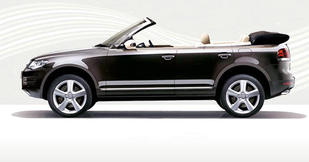 Volkswagen Touareg Cabrio: jedynie 28.12.2007 w Hiszpanii!