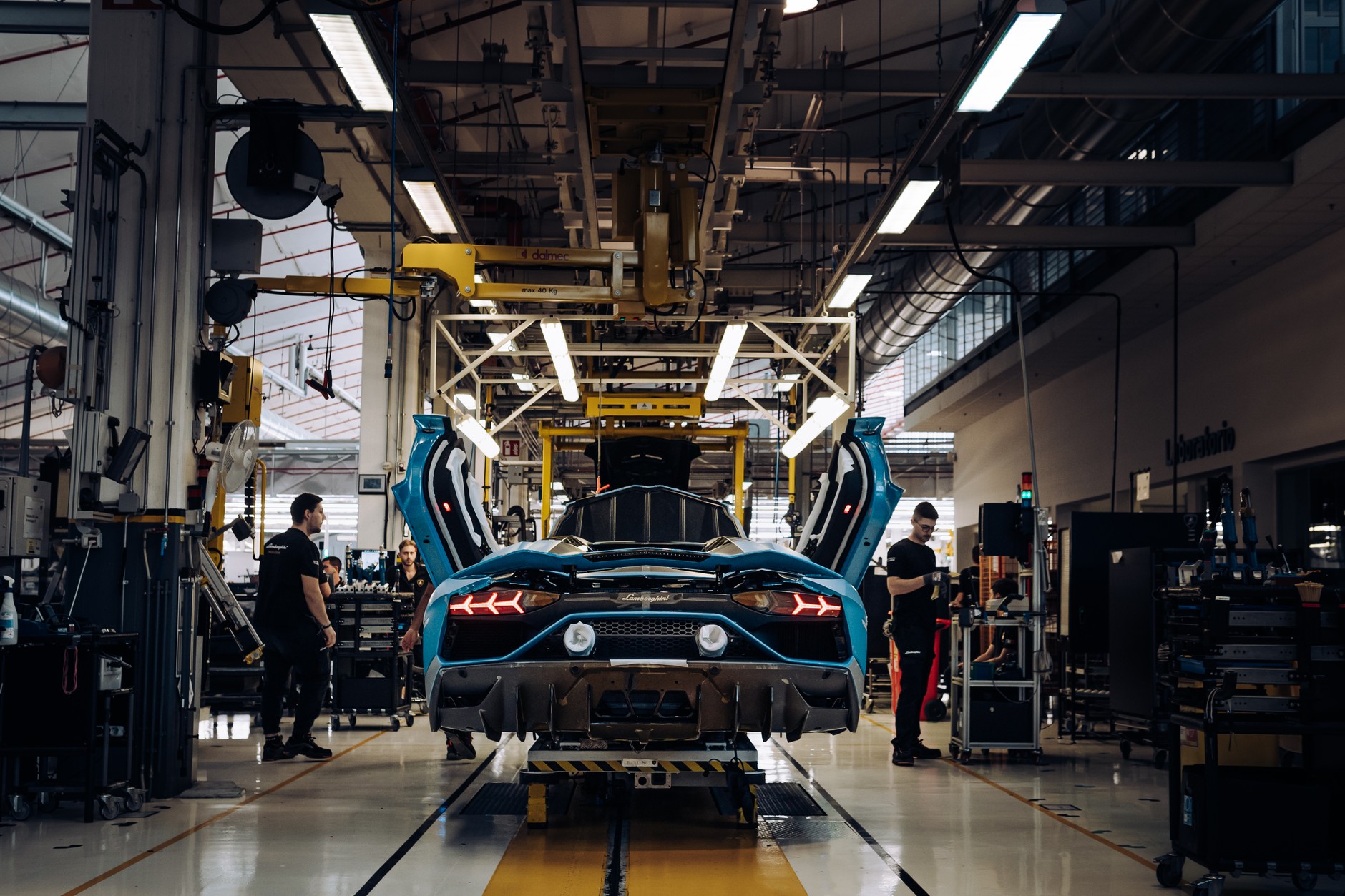 Lamborghini Aventador koniec produkcji