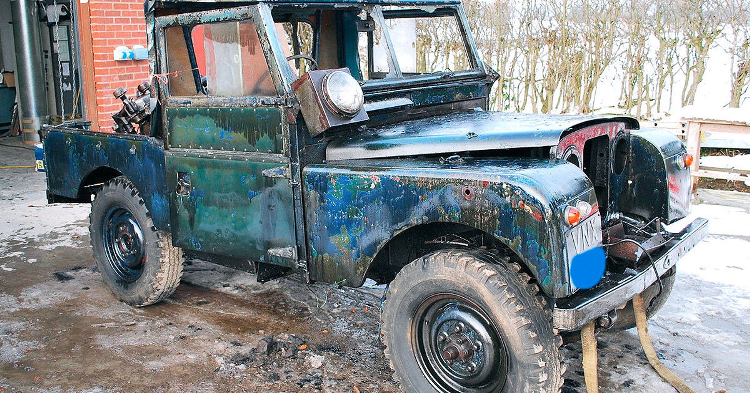 Land Rover diesel z 1957 r.