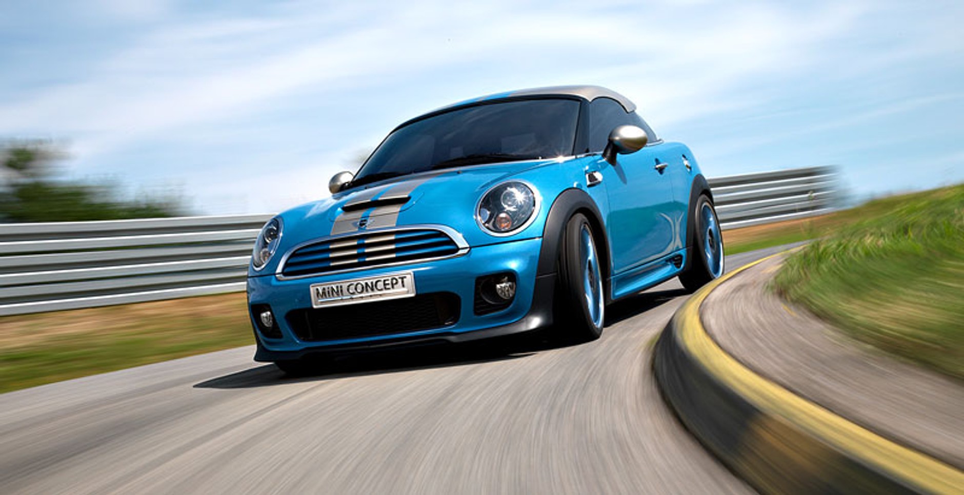 IAA Frankfurt 2009: Mini Coupé Concept - dwuosobowy sportowiec