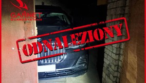 Teraz to w Polsce giną samochody i są wywożone dalej. BMW było ukryte pod ziemią