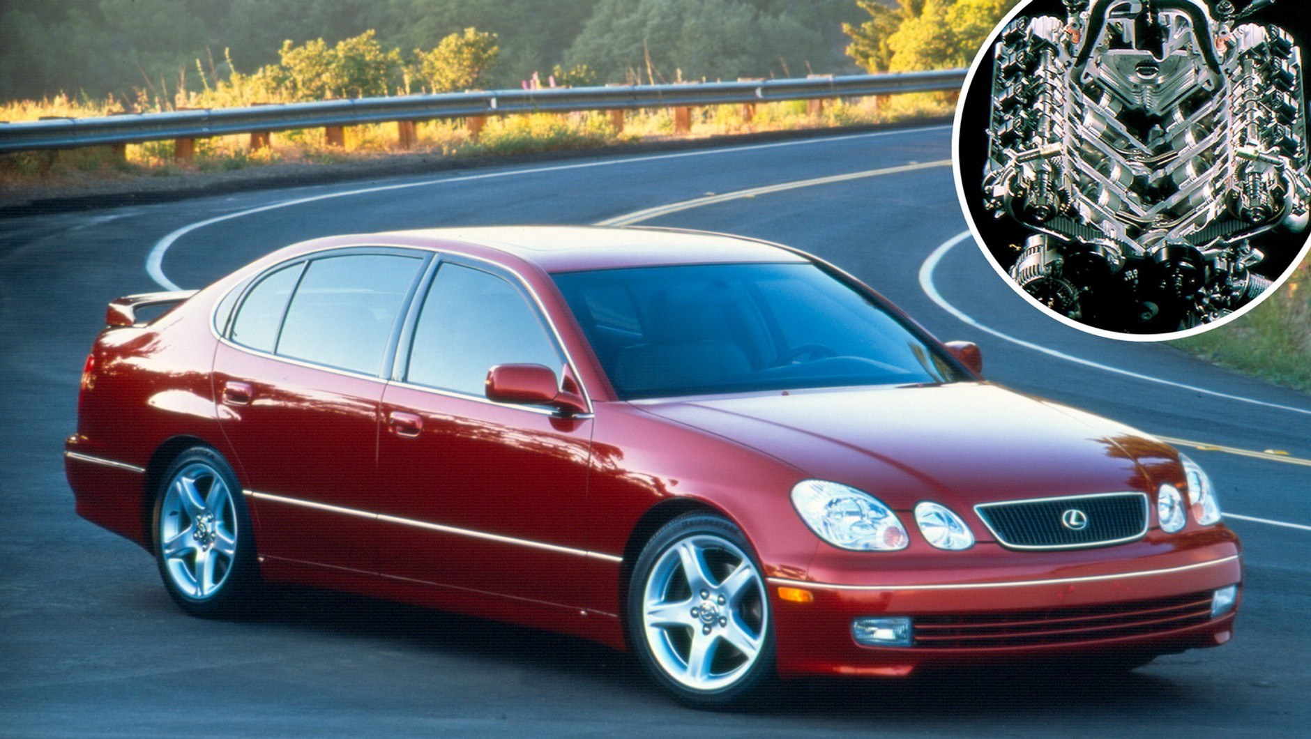 Lexus GS 400: podwozie auta zapewnia komfort, a do tego jest bezpieczne.