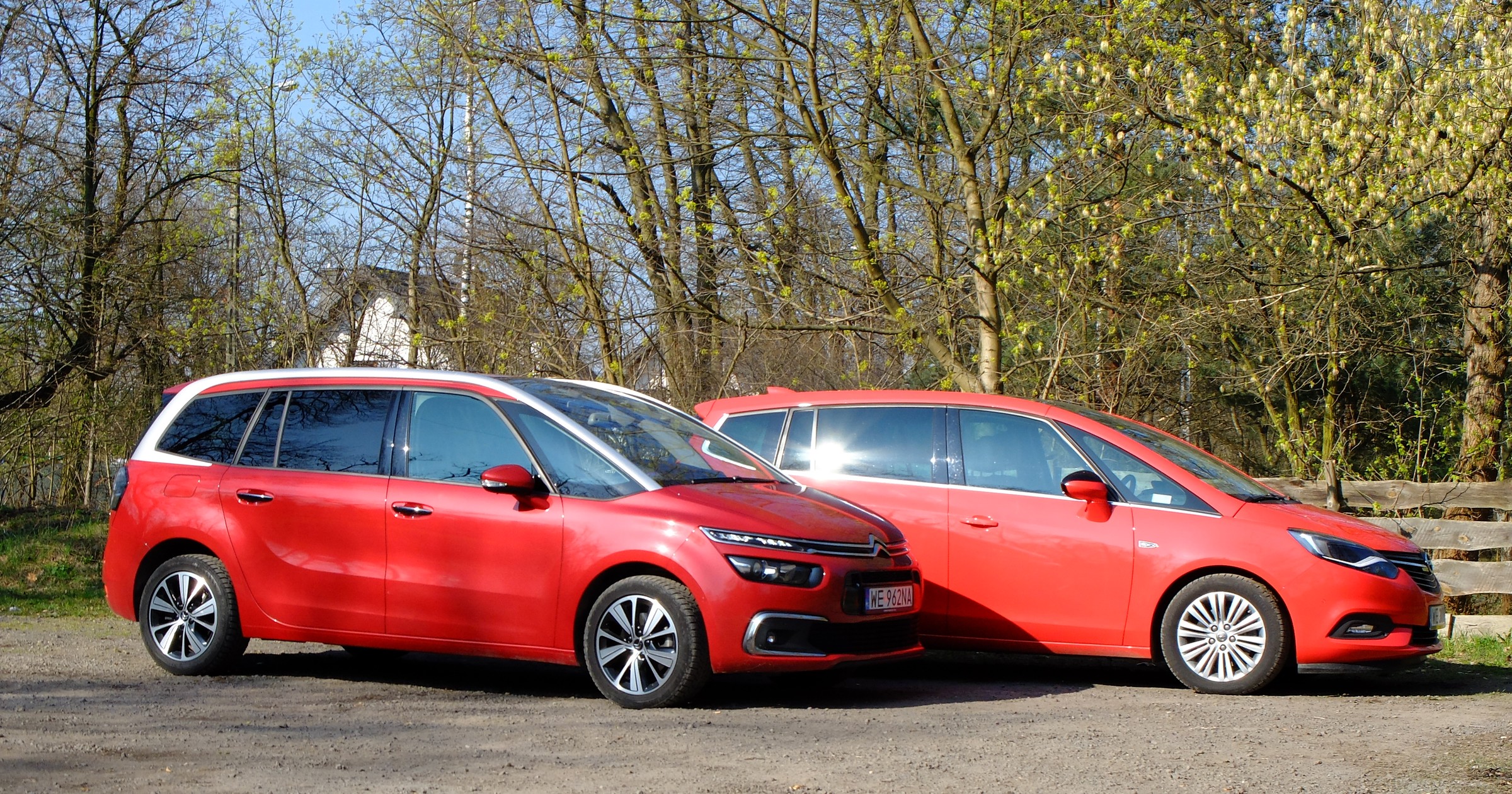 Opel Zafira i Citroen C4 Picasso