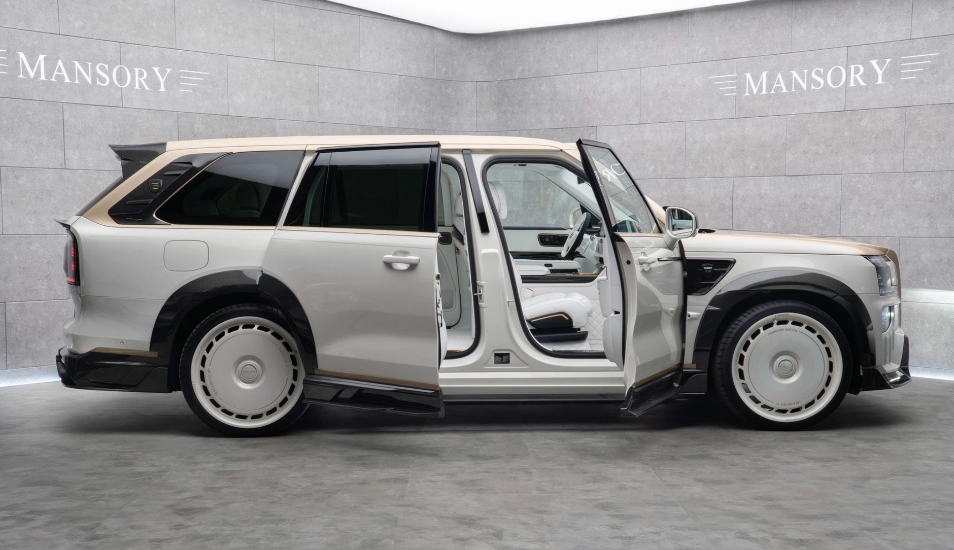 Zeekr 9X po tuniungu Mansory