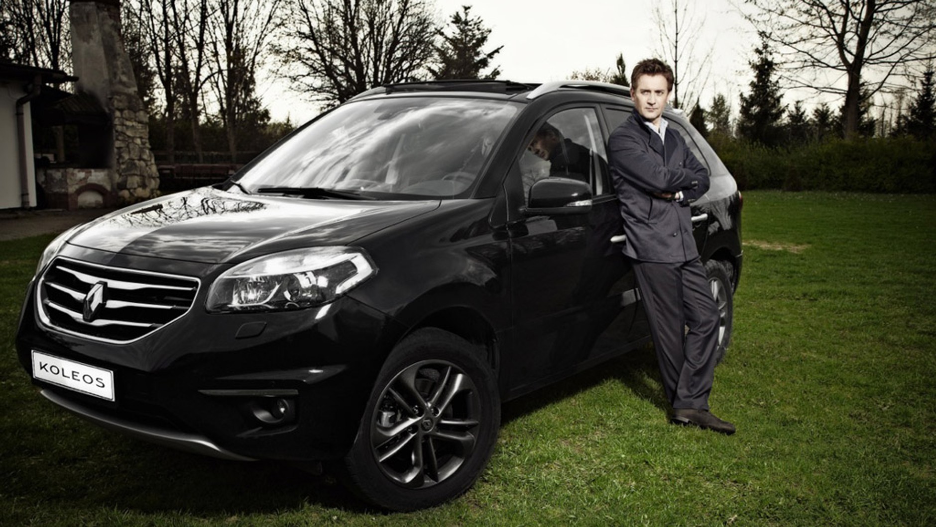 Rafał Królikowski w Renault Koleosie