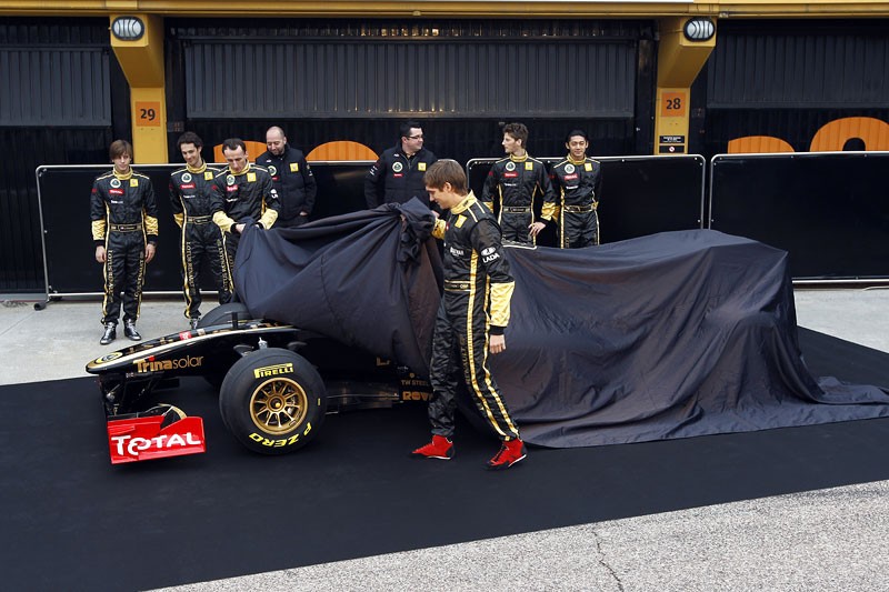 Robert Kubica odkrył nowy bolid Lotus-Renault