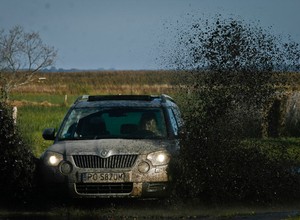 Skodą Yeti i rowerem wzdłuż wybrzeża