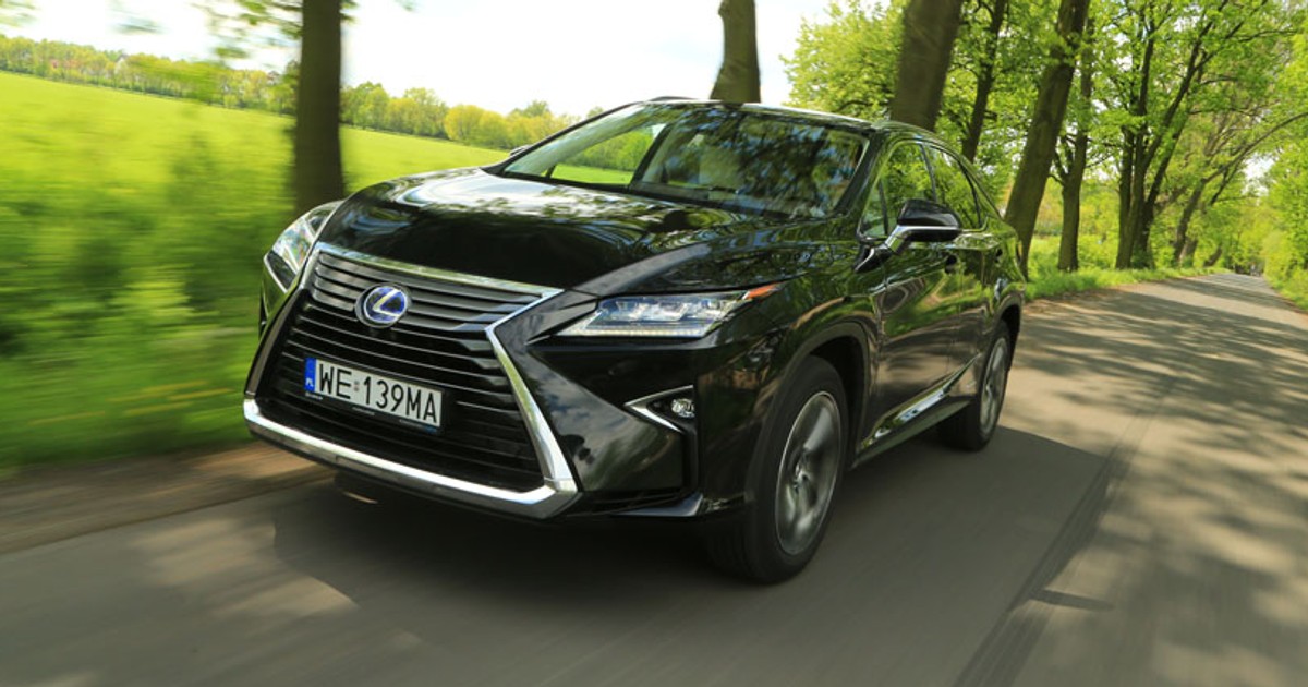 Lexus RX 450h - SUV dla fanów hybryd