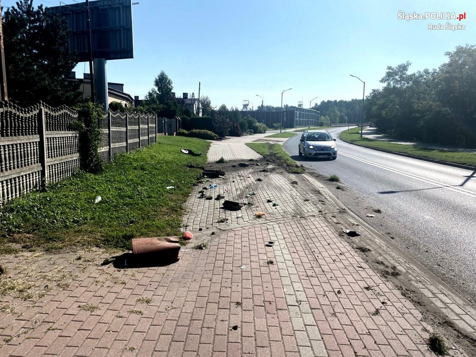 Rajd pijanego kierowcy ciężarówki