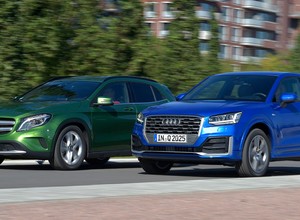 Audi Q2 kontra Mercedes GLA - nowy mini-SUV Audi w pierwszym porównaniu