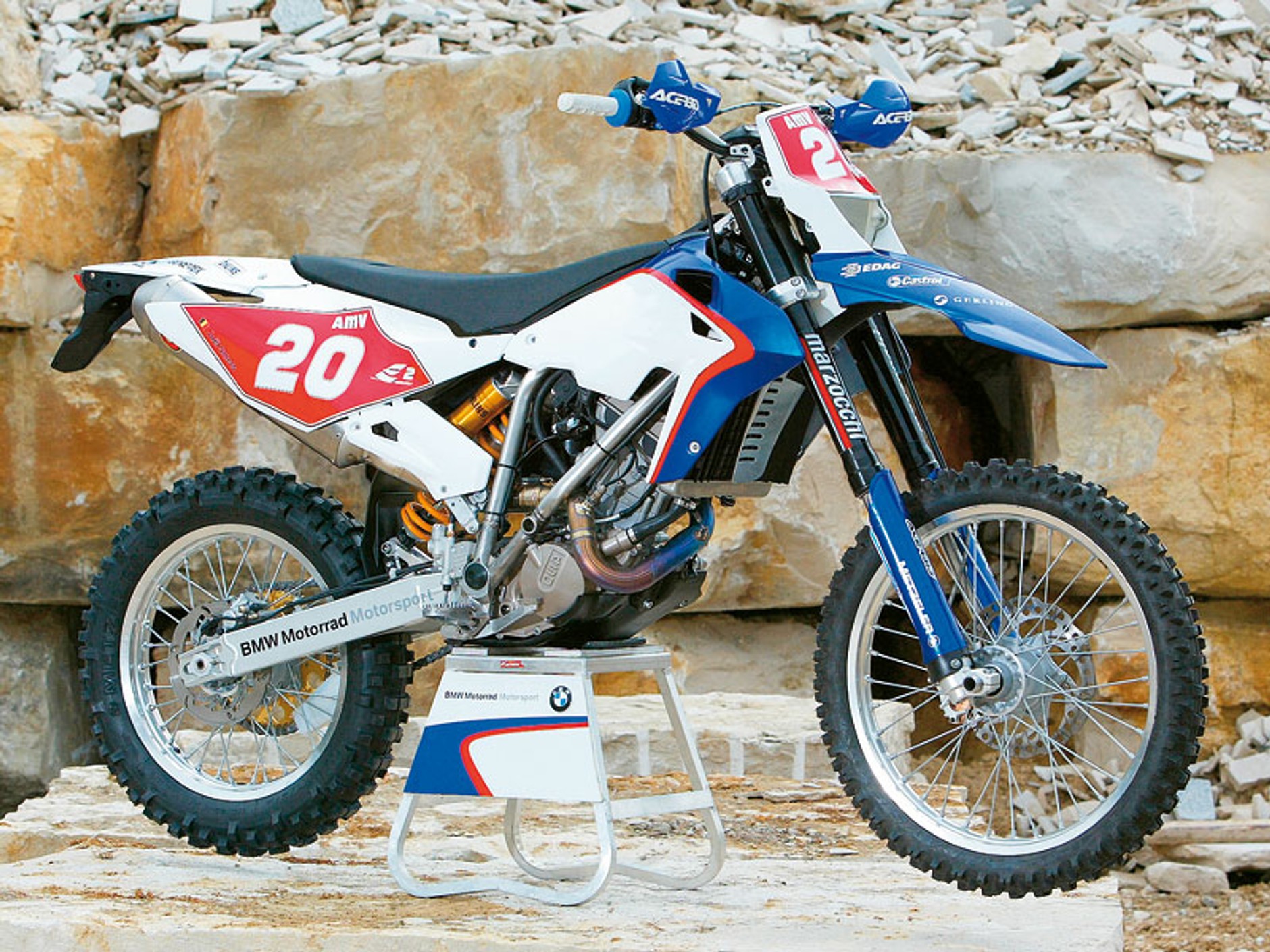BMW 450 Sportenduro: prototyp wyścigowego motocykla