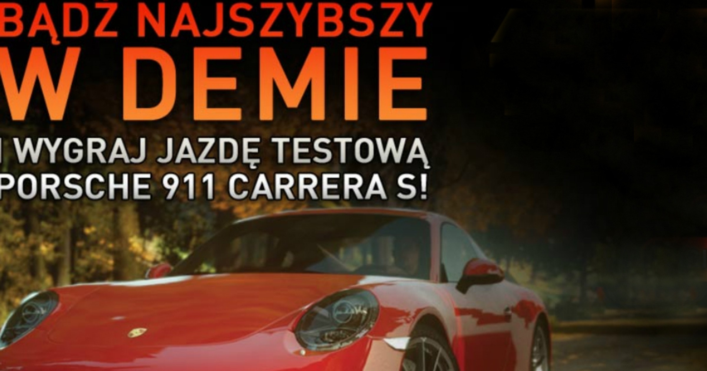 Jazda Porsche dla najlepszego gracza