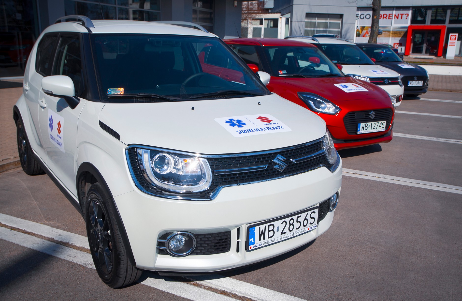 Suzuki przekazało Szpitalowi Ignisy i Swifty
