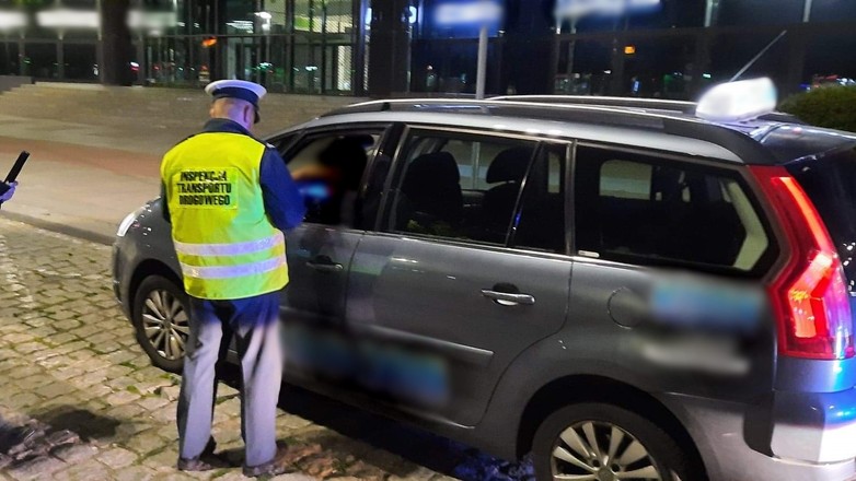 Taksówka kontrolowana przez ITD