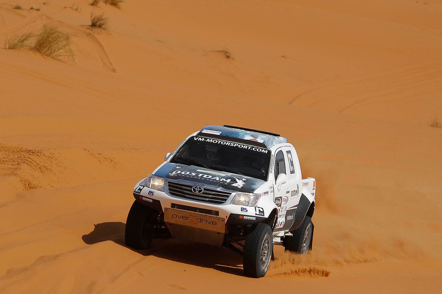 Rallye du Maroc: Przygoński kończy etap bez hamulca