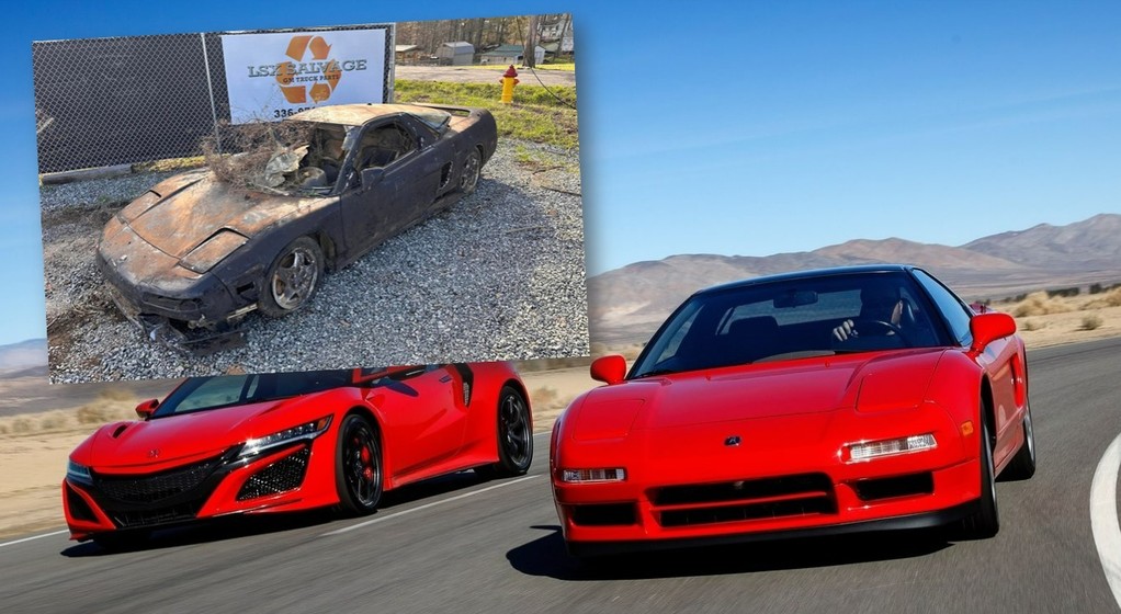 Acura NSX przeleżała 20 lat na dnie rzeki w USA