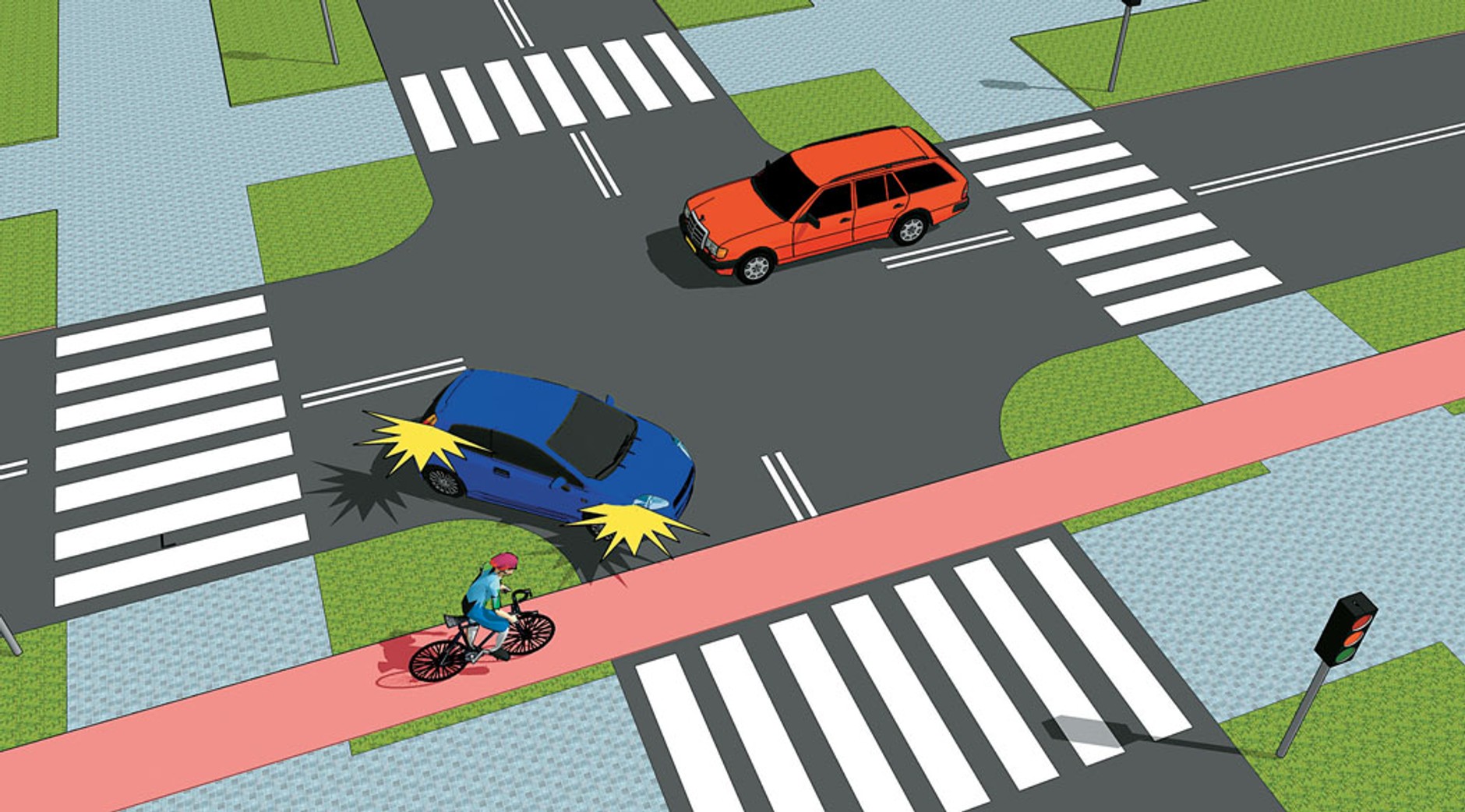 Skręcasz, kierowco? Uważaj!