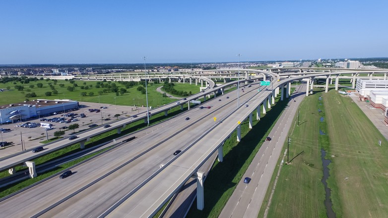 Budowa Katy Freeway pochłonęła kilka miliardów dolarów