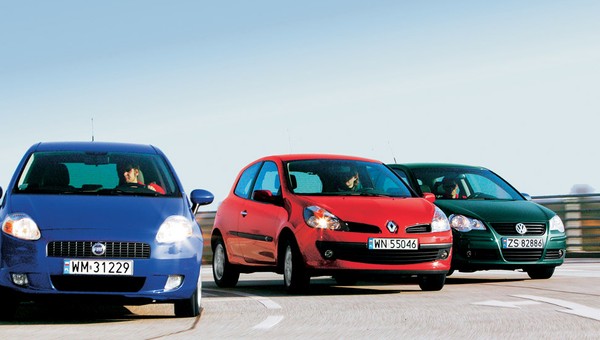 Fiat Grande Punto kontra Renault Clio i VW Polo: niedrogie, ale czy trwałe i niezawodne