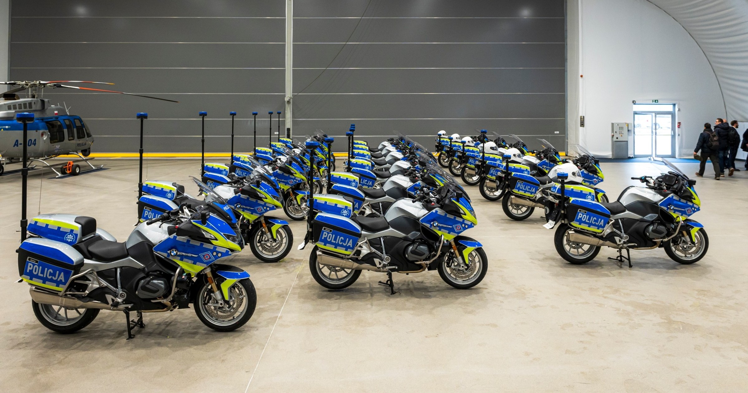 Największy zakup w historii policji. Blisko 500 motocykli BMW
