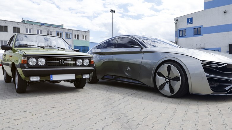 Pojazd koncepcyjny inspirowany Polonezem - dzieło FSO Syrena z Kutna