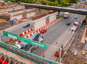 110 tys. pojazdów na dobę będzie musiało zmieścić się na jednej jezdni. Trasa S86 będzie zwężona na czas przebudowy