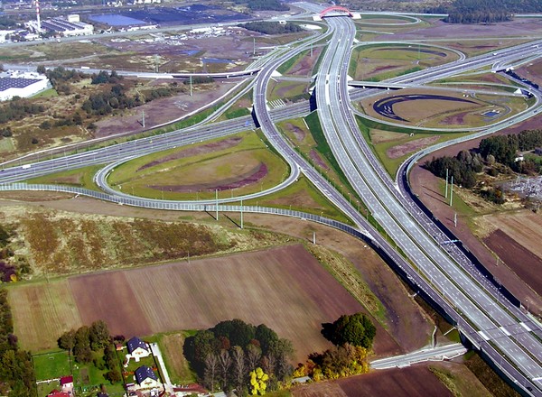 Polska ma węzeł autostradowy jak spaghetti. Gigant na skalę europejską