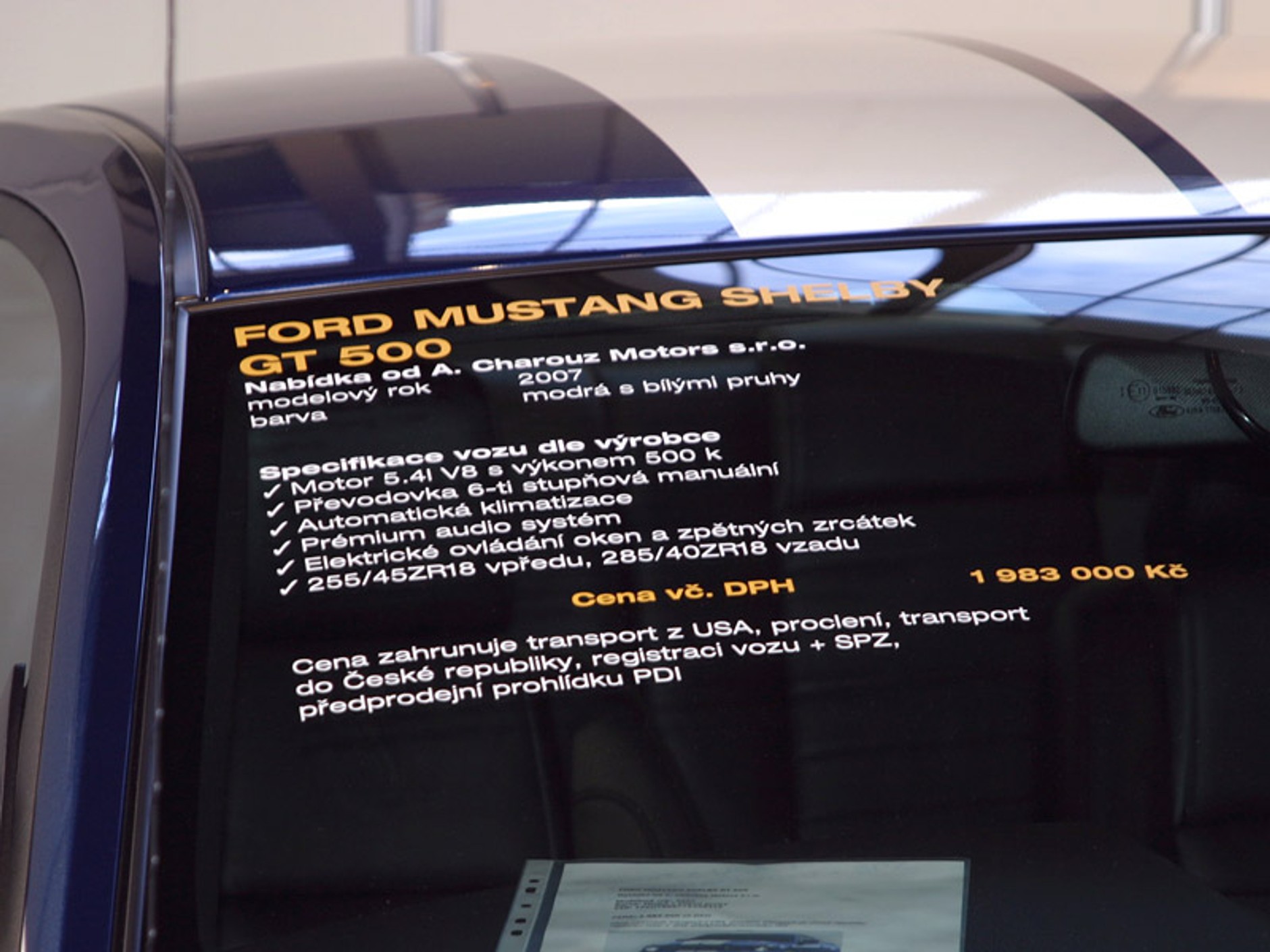 Autoshow Praha 2007: Chińskie i czeskie premiery (fotogaleria)