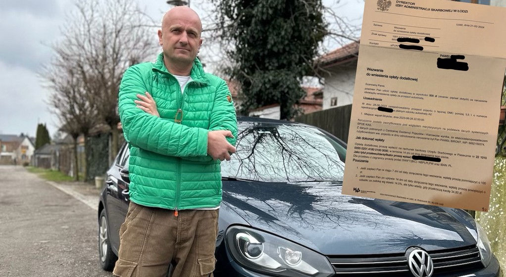 Pan Paweł ma już dwa takie pisma. W obu przypadkach ma zapłacić po 500 zł