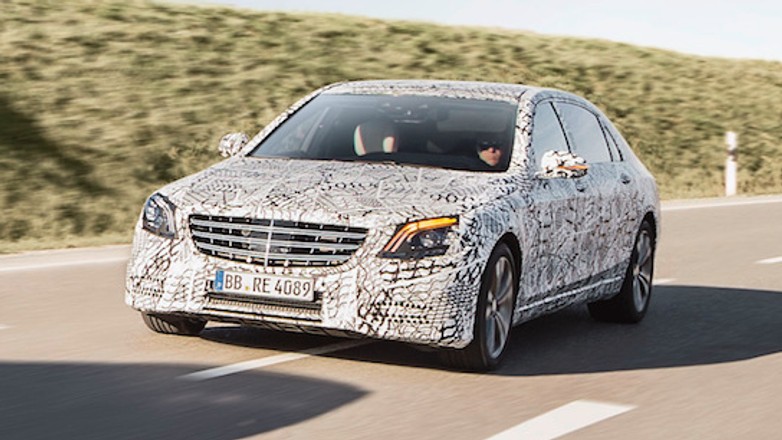 Mercedes klasy S po face liftingu 2017