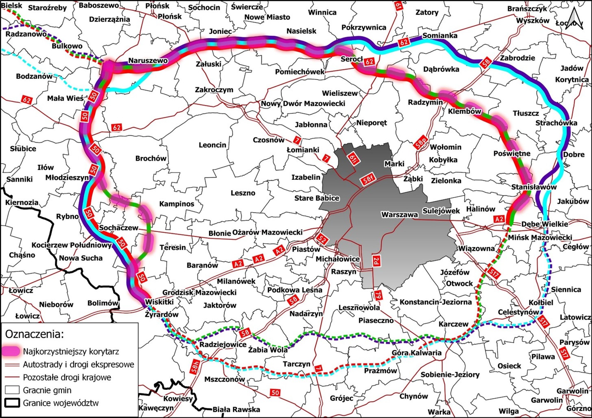 Trasa OAW - obwodnica Warszawy