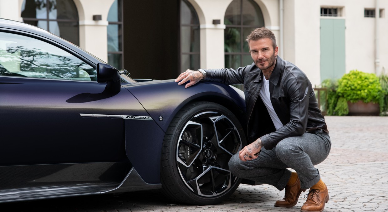 David Beckham zaprojektował specjalną kolekcję aut włoskiej marki