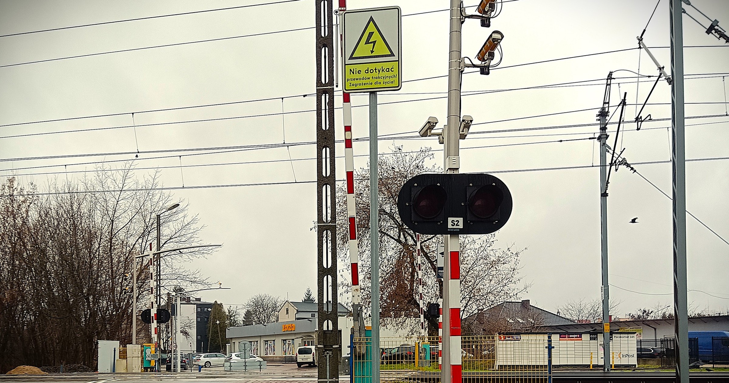 System "Red Light" na przejeździe kolejowym w Radomsku