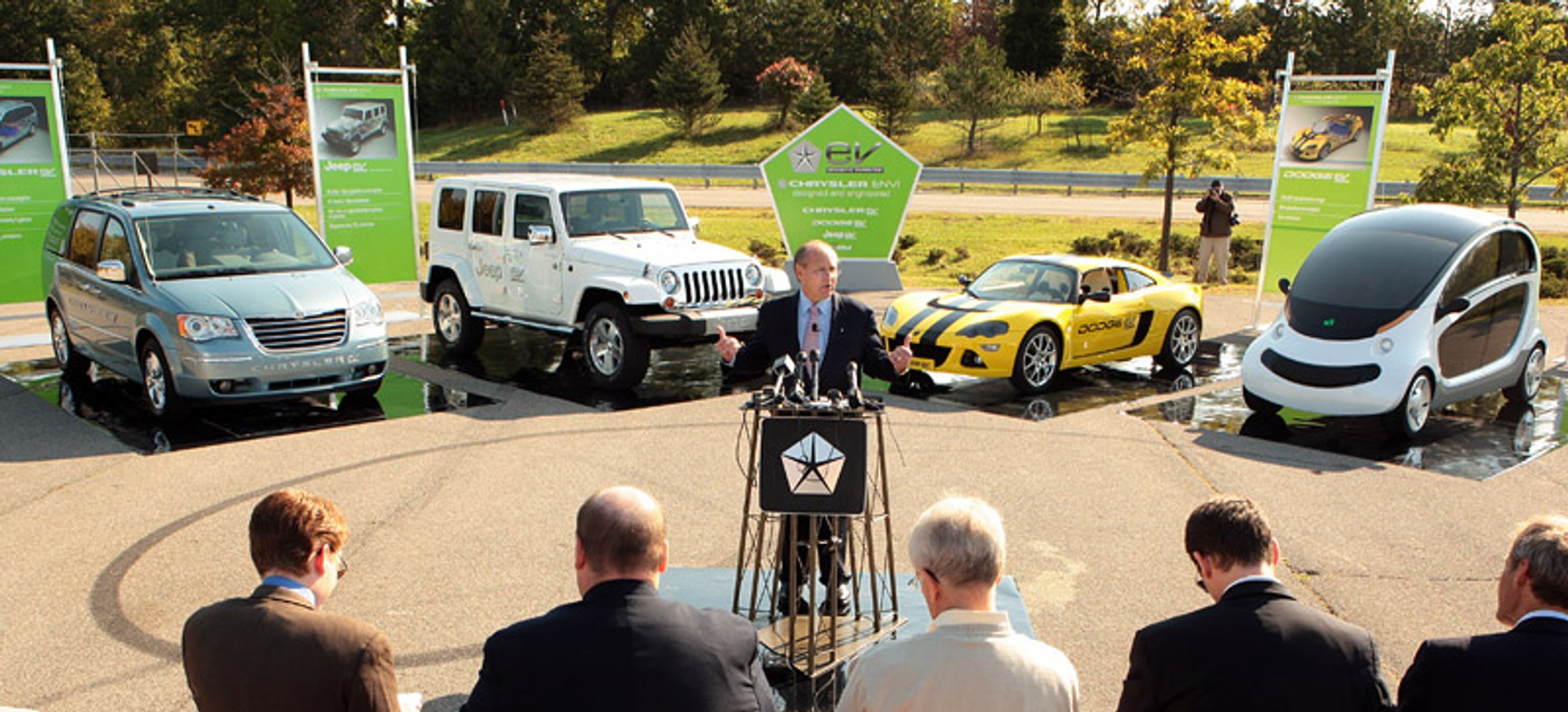 Dodge EV, Jeep Wrangler EV i Chrysler EV – czysta amerykańska przyszłość
