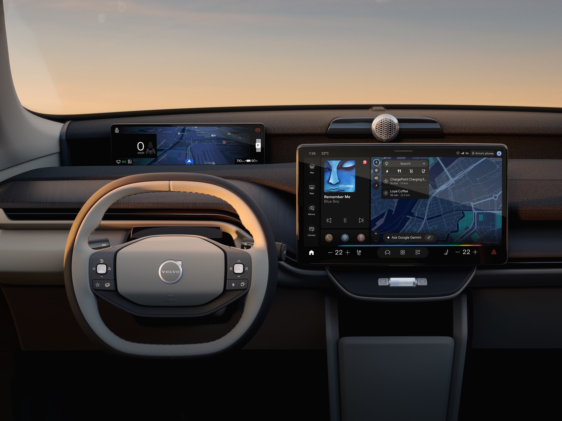 Google Gemini w autach Volvo wyprodukowanych od 2020 r.