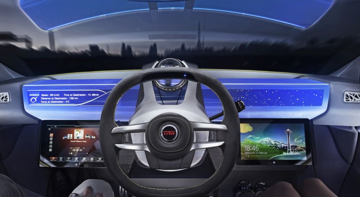 Rinspeed i Harman: multimedia przyszłości