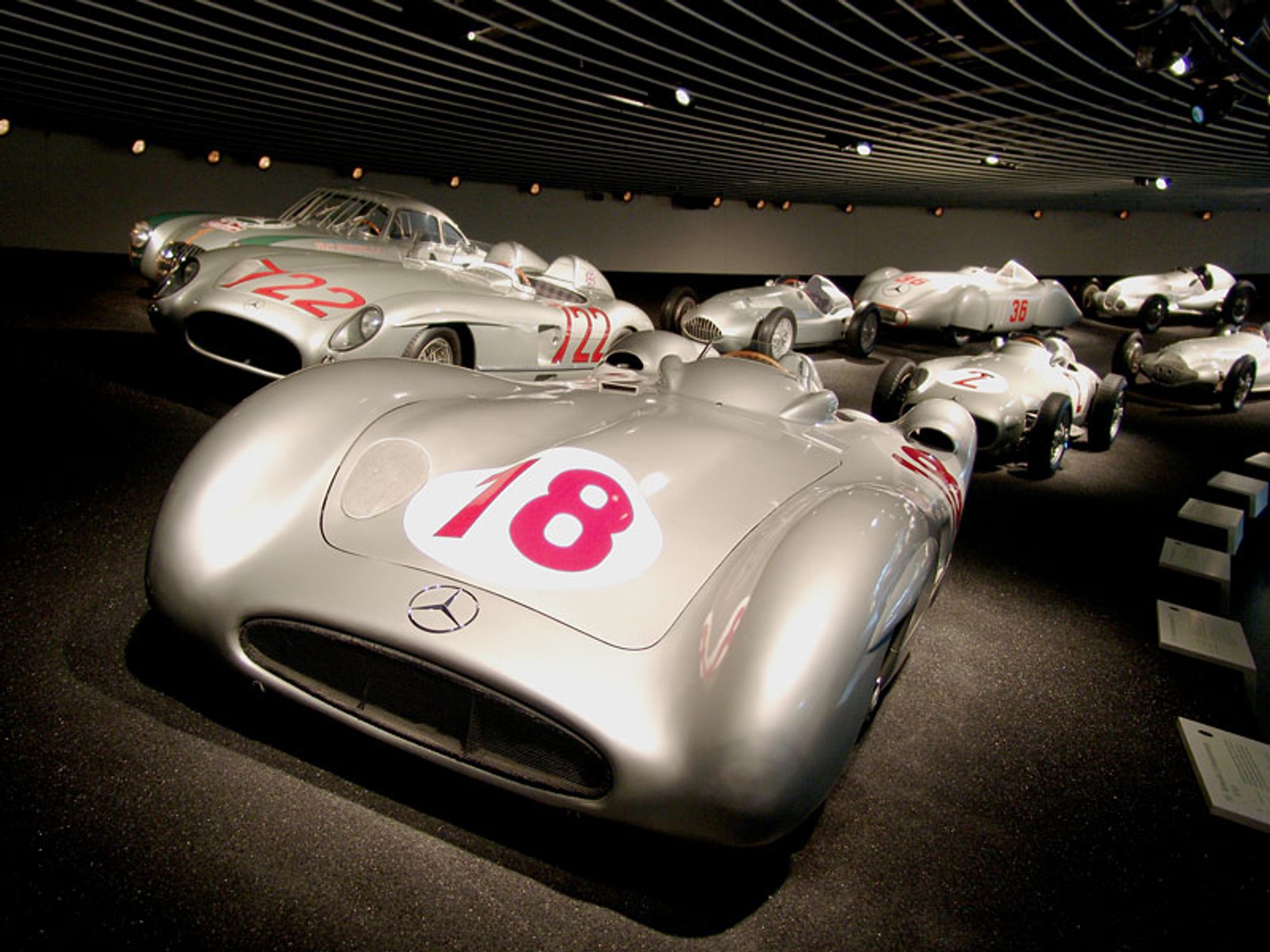 Mercedes-Benz Muzeum - tym razem sport (4. część)