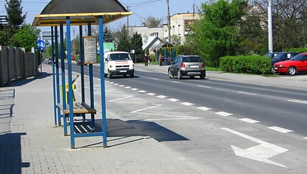 Przystanek Na Pasie Do Skrętu