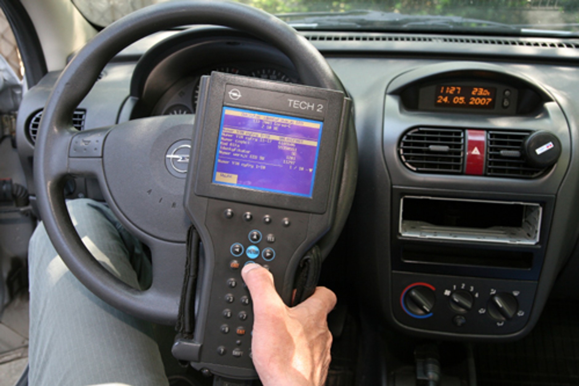 Wskaźnik serwisowy - Bardzo mądra lampka