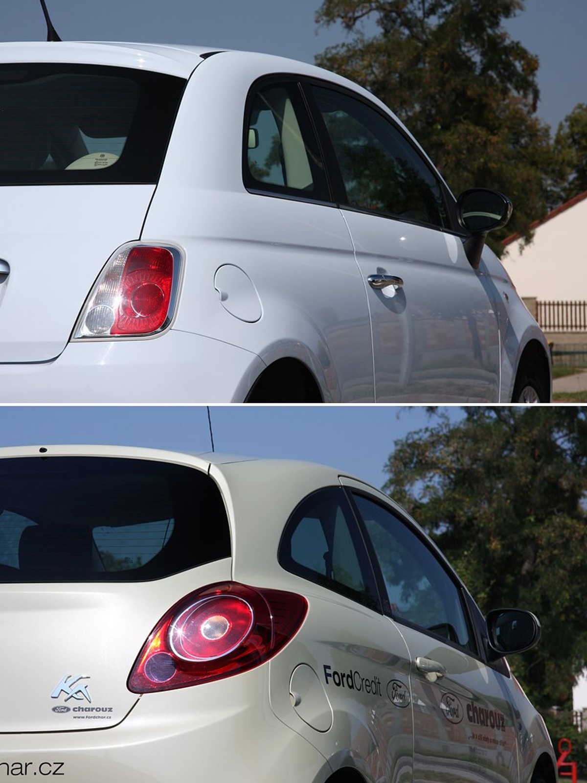 Test: Fiat 500 1,2 (51 kW) vs. Ford Ka 1,2 (51 kW) – Malá piva