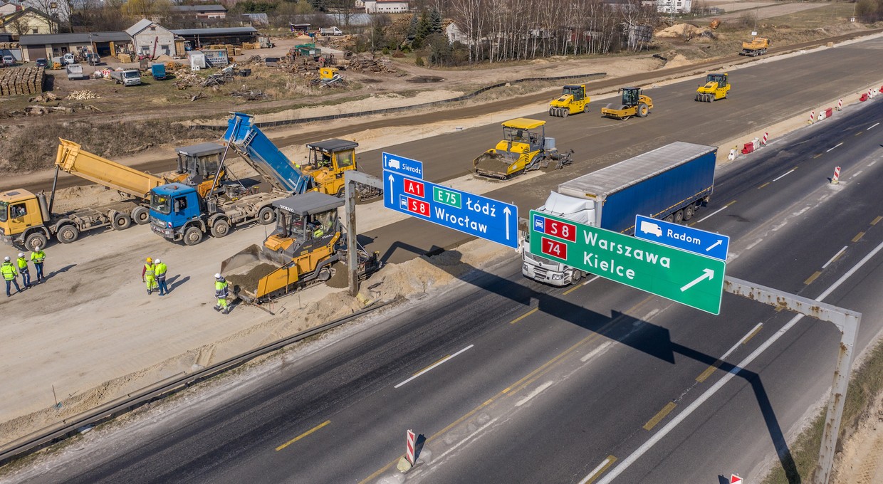 Stan budowy polskich autostrad – w najbliższych miesiącach przybędzie 140 km